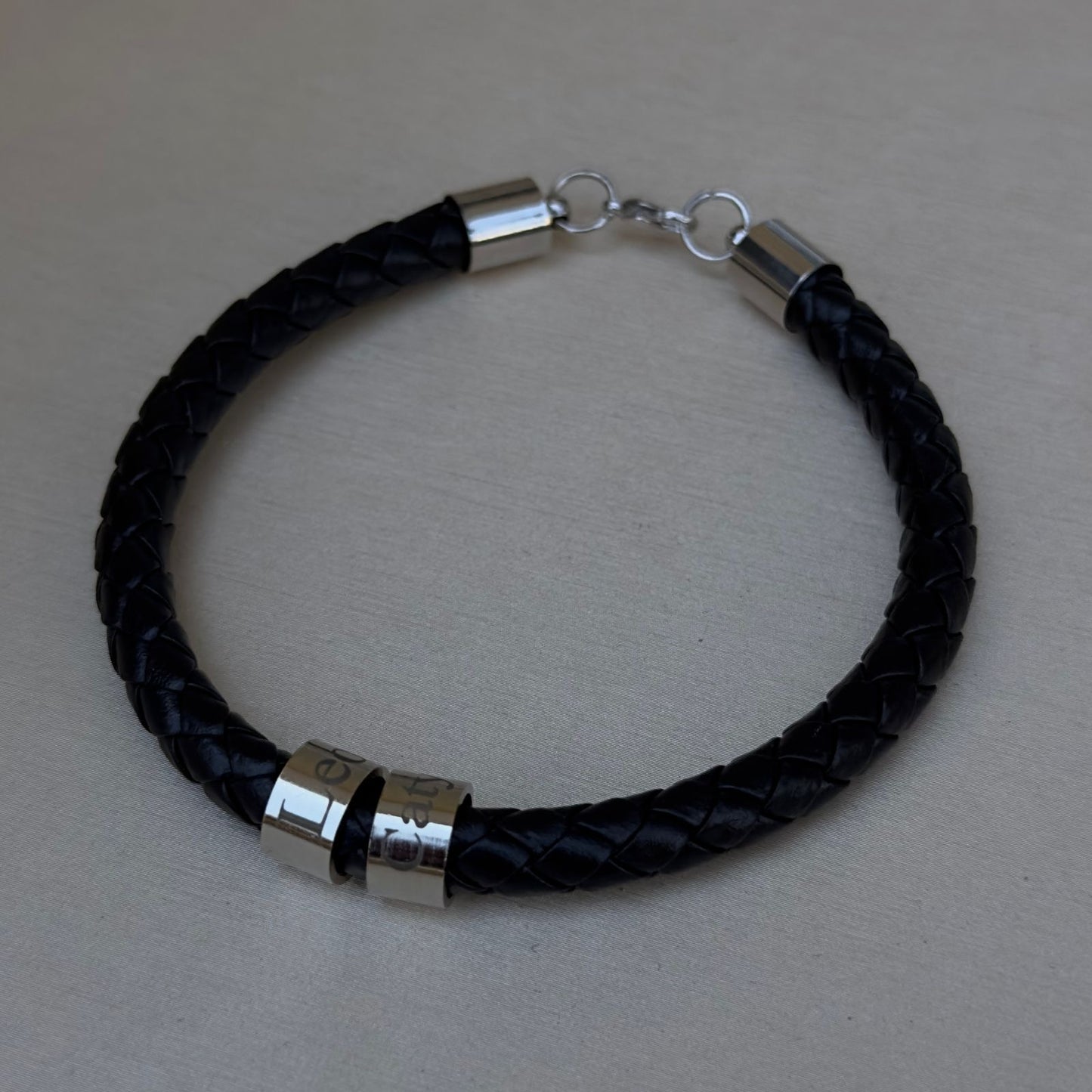 Pulsera Hombre con Aros Personalizados