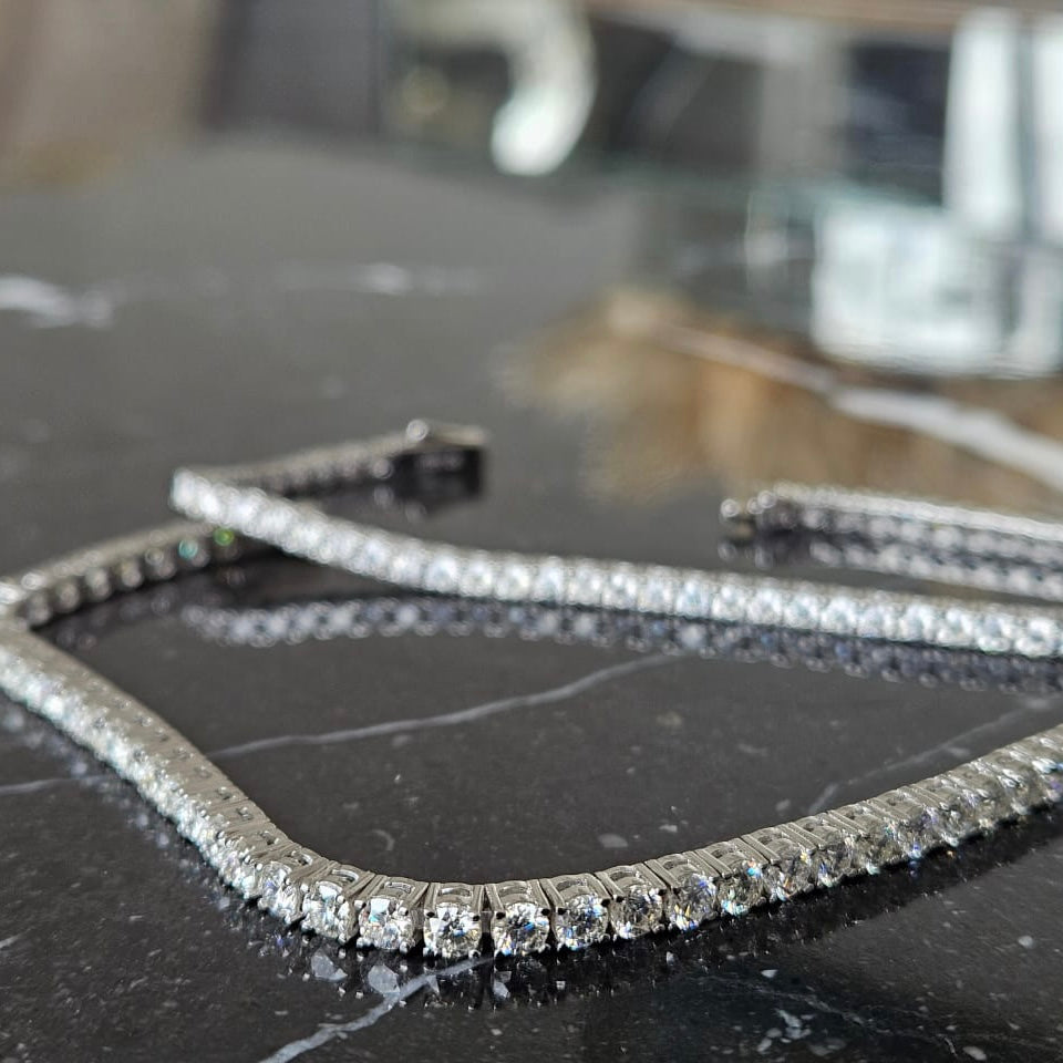 Moissanite Tennis Bracelets