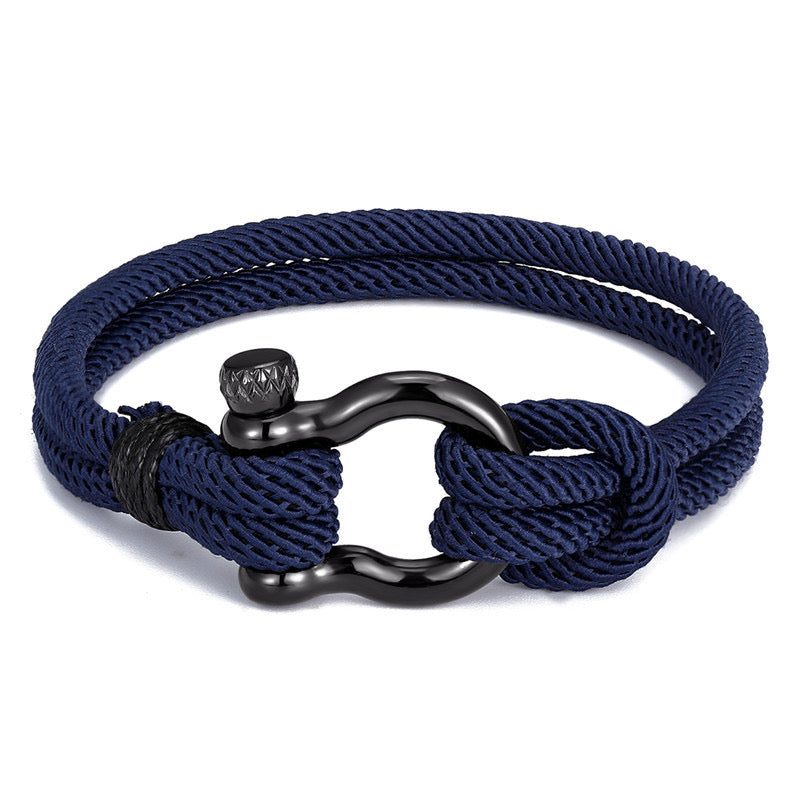 Pulsera hombre tejida